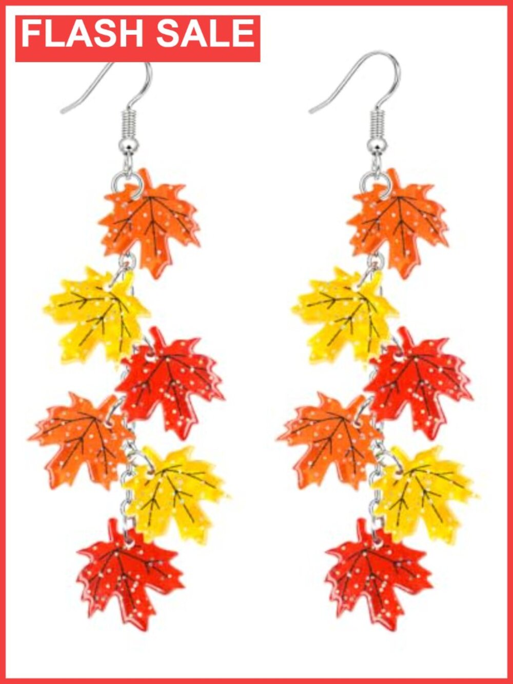 Gothic Halloween Acrylic Dangle Earrings Bat Drop Costume Party